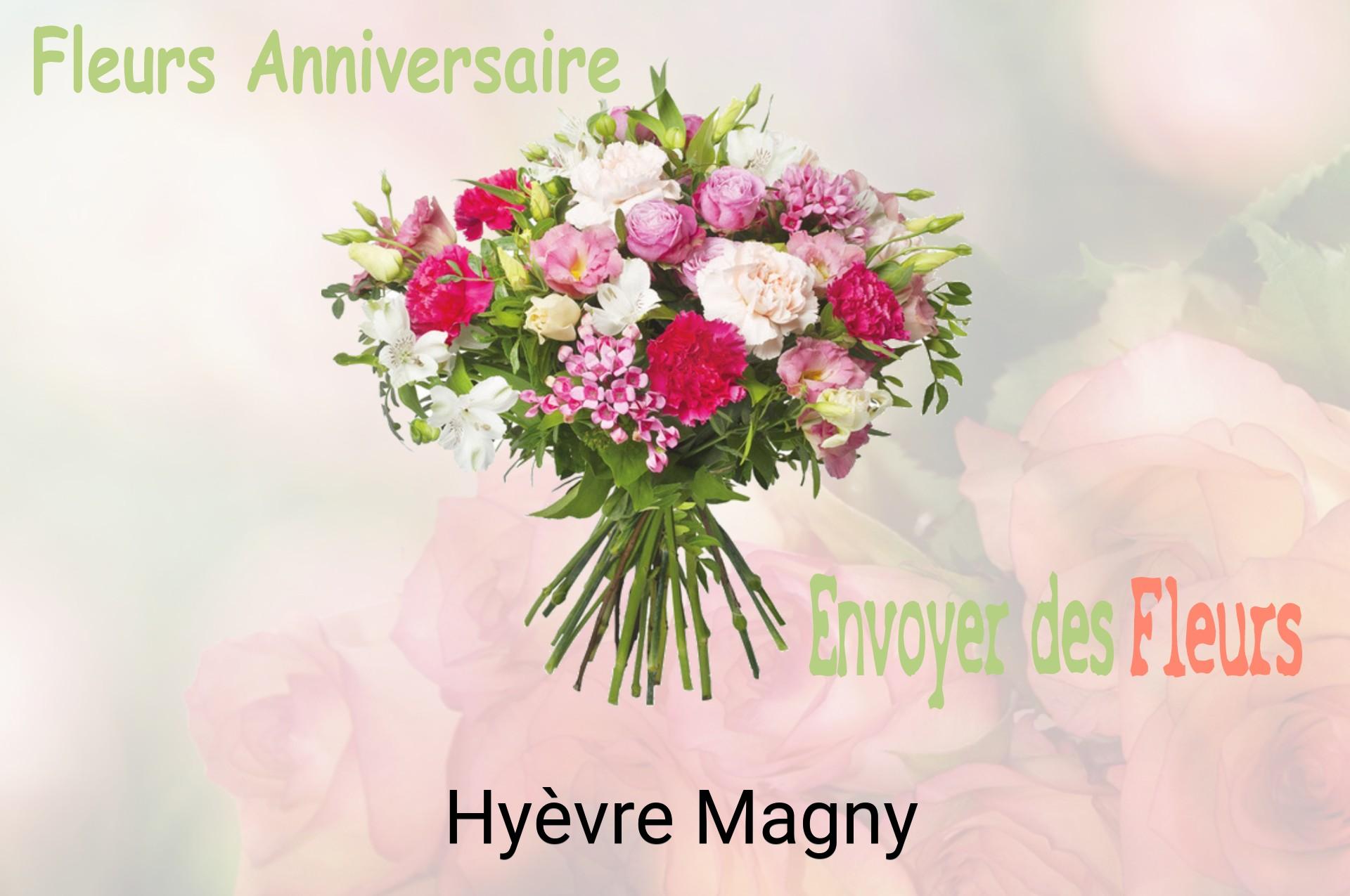 Bouquet de fleurs d’anniversaire livré à Hyèvre-Magny